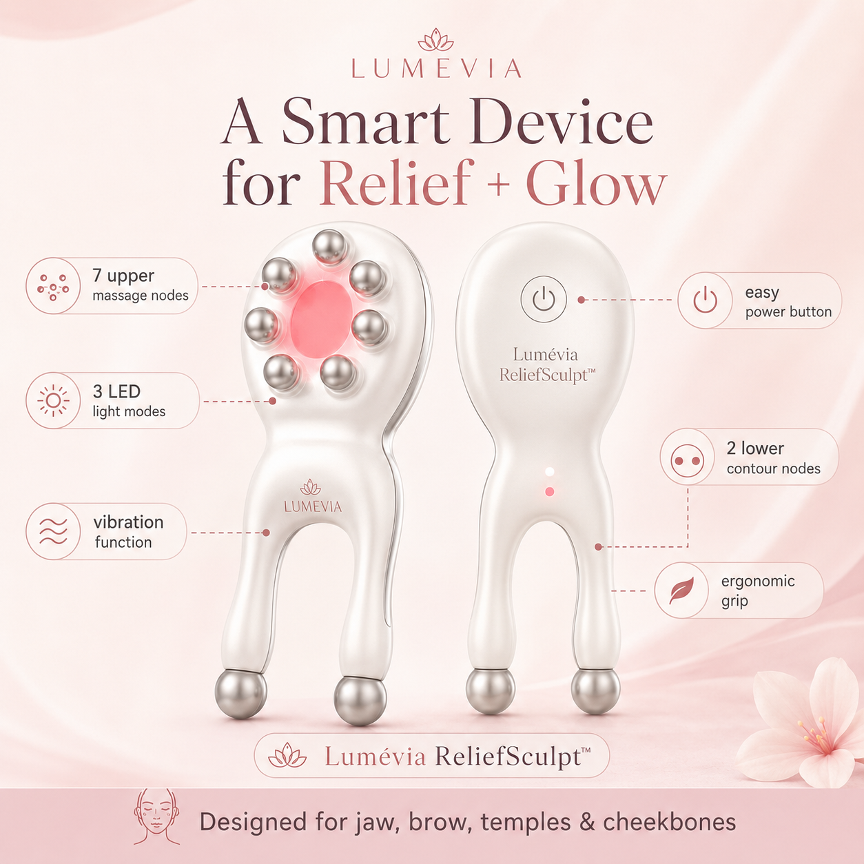 Lumévia SculptGlow™ Facial Massager