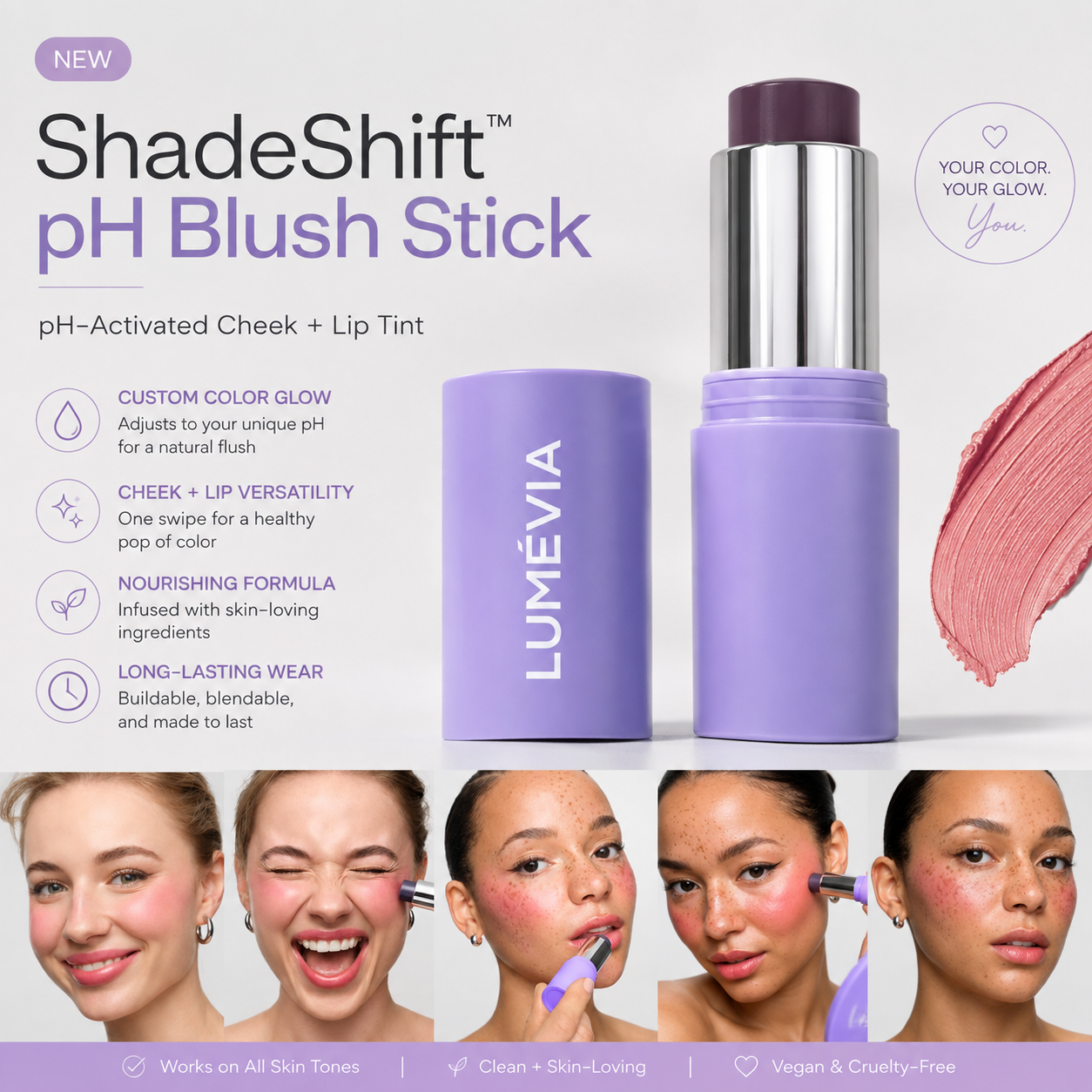 Lumévia pH Blush Stick