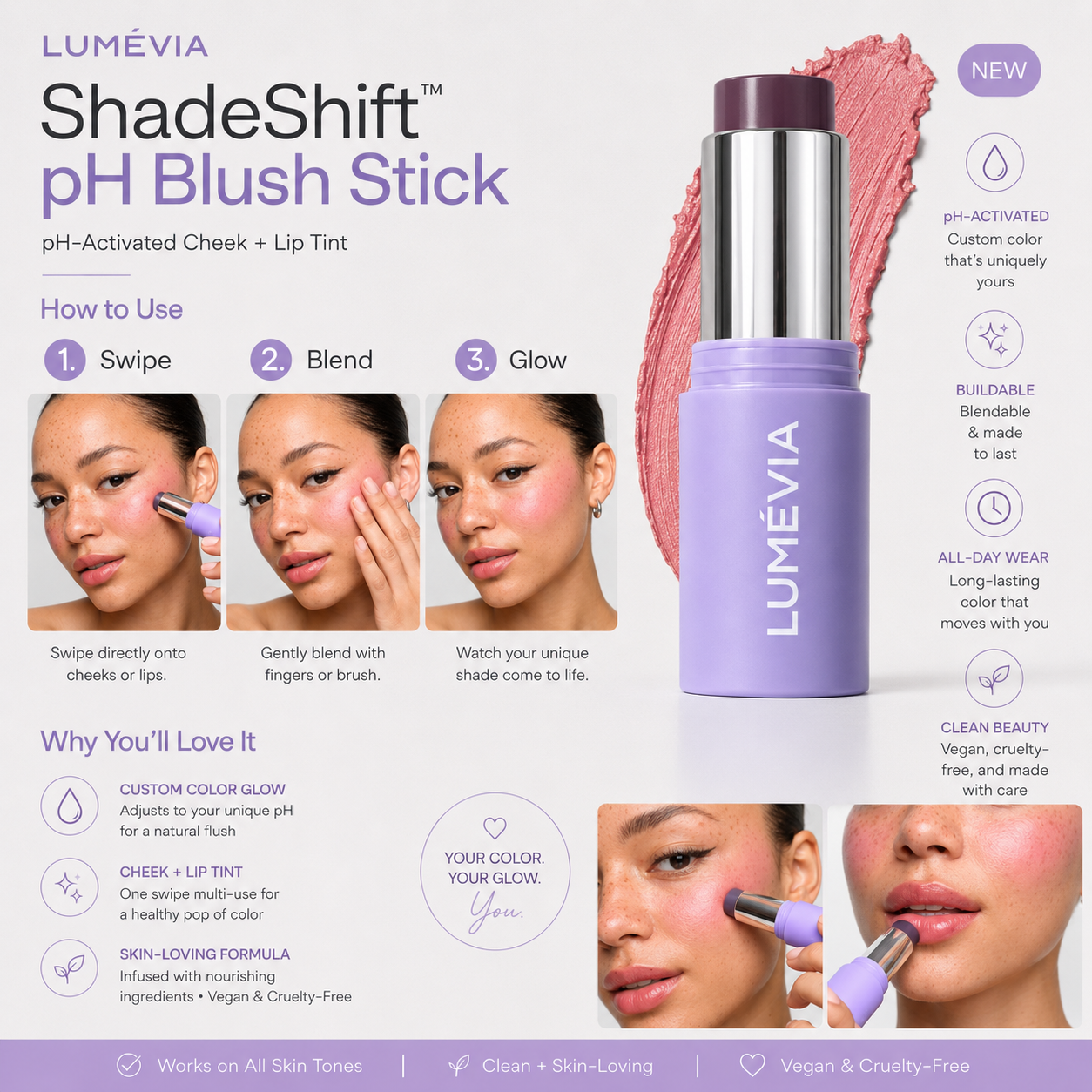 Lumévia pH Blush Stick