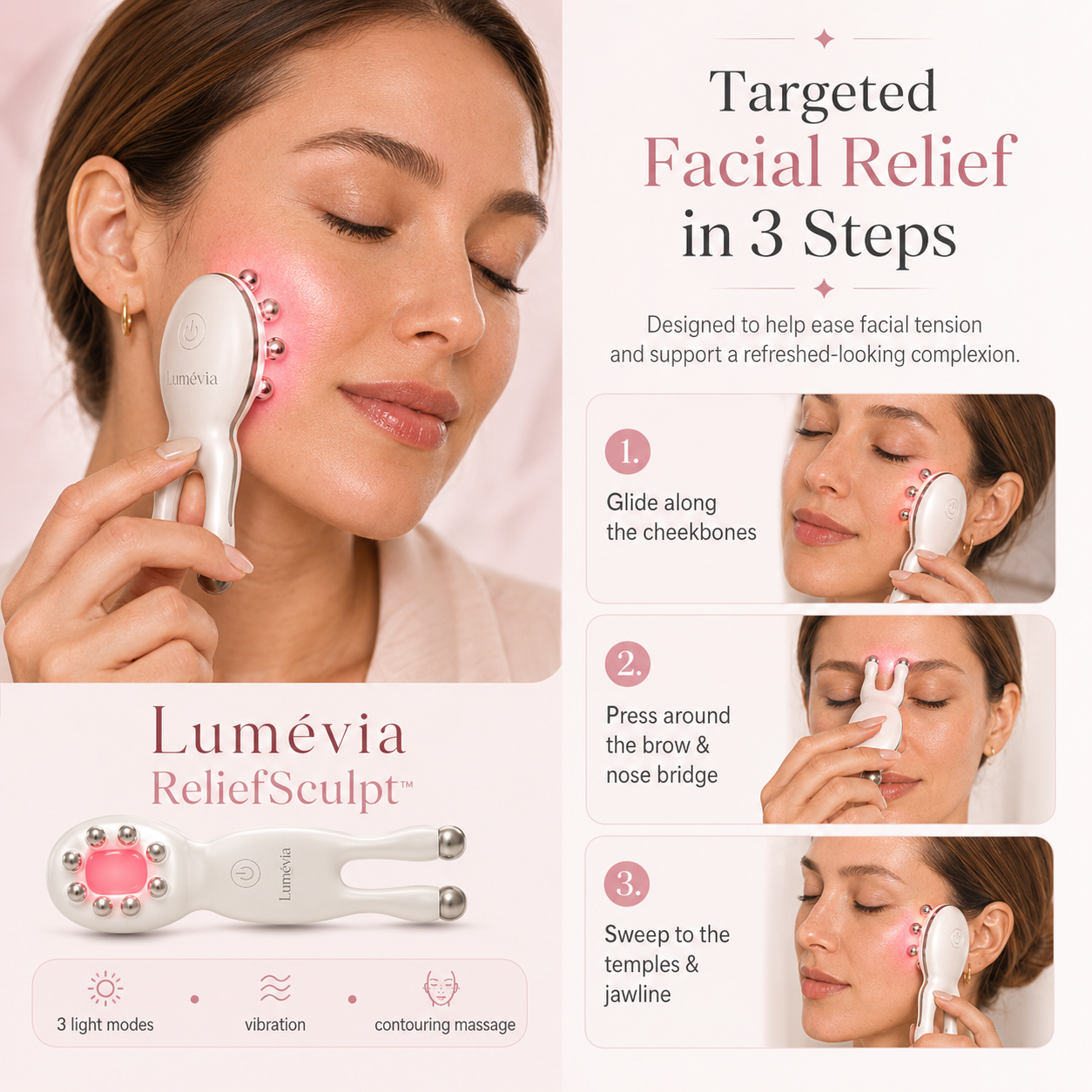 Lumévia SculptGlow™ Facial Massager