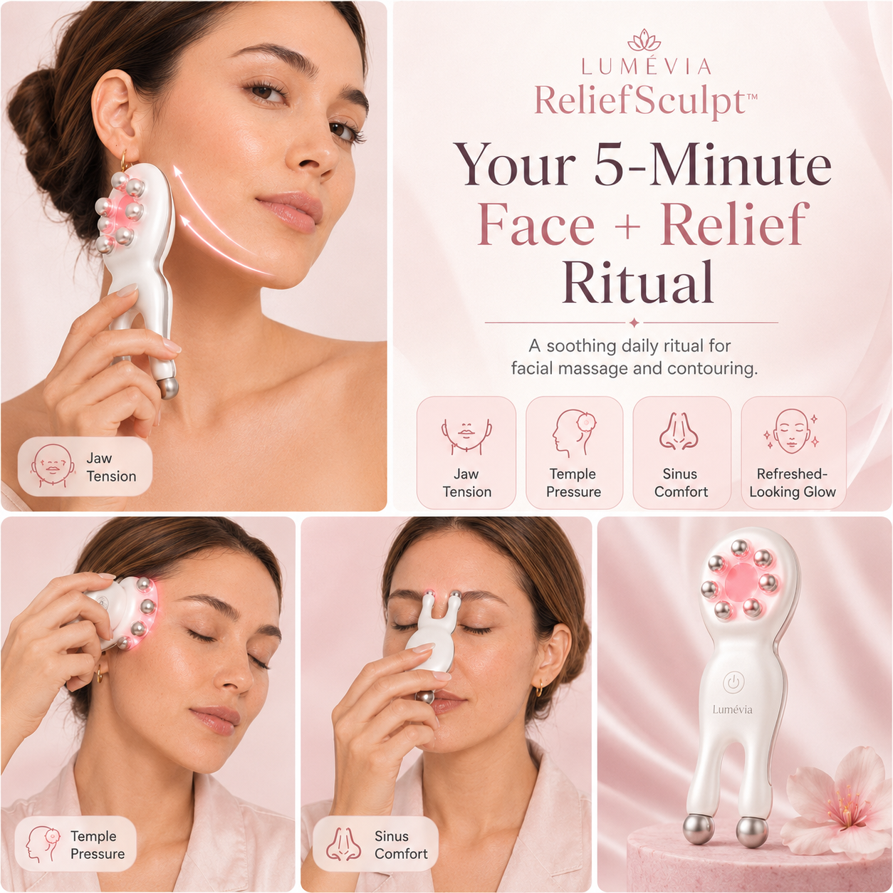 Lumévia SculptGlow™ Facial Massager